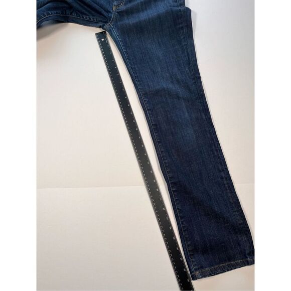 Citizens of Humanity Elson Medium Rise Straight Leg Dark Denim Jean Size 28 EUC - Picture 9 of 13